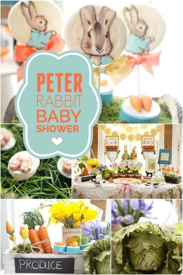 A Peter Rabbit Inspired Baby Shower - Spaceships and Laser Beams
